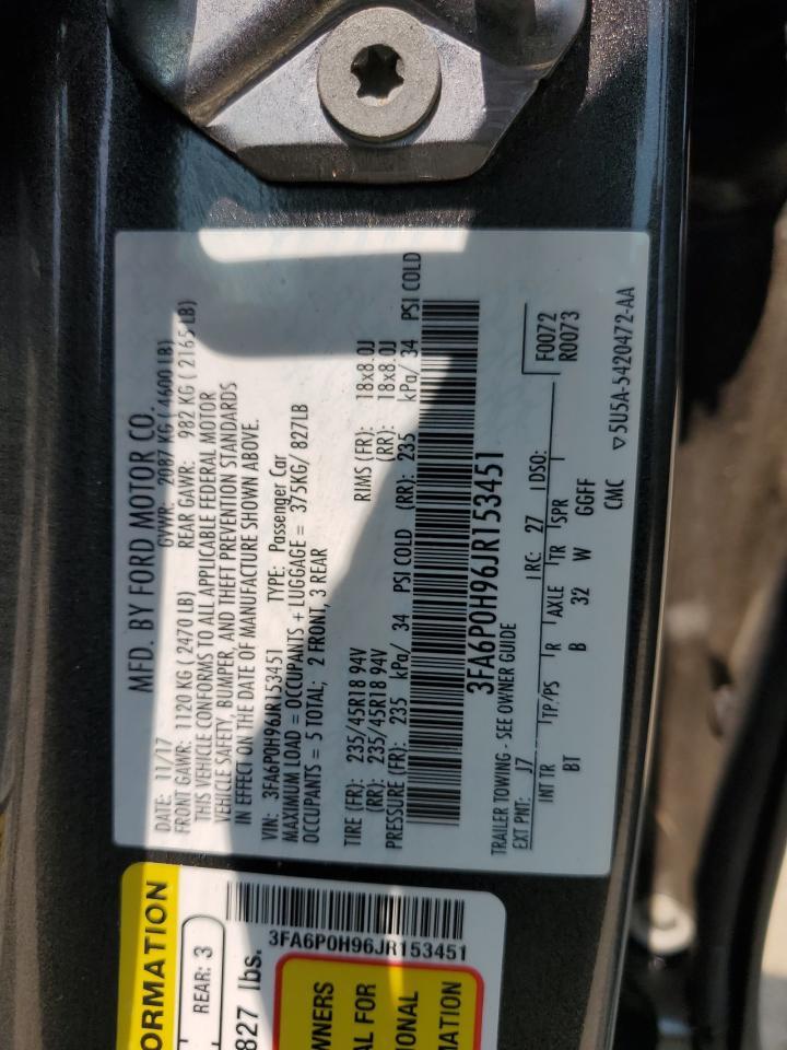 2018 FORD FUSION