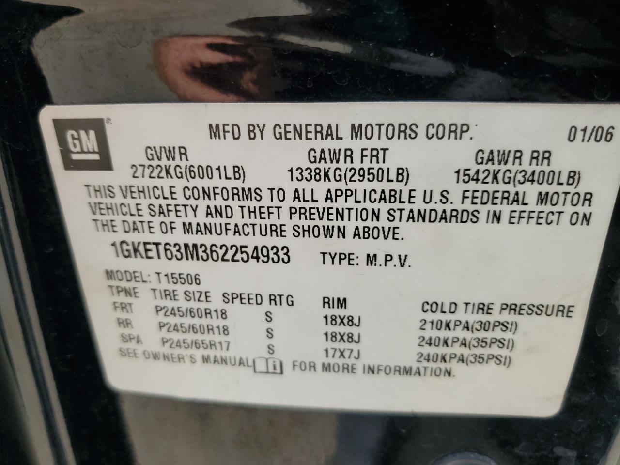 2006 GMC Envoy