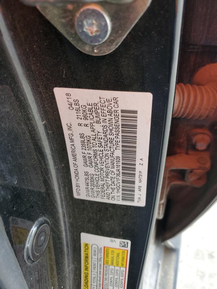 2018 HONDA ACCORD