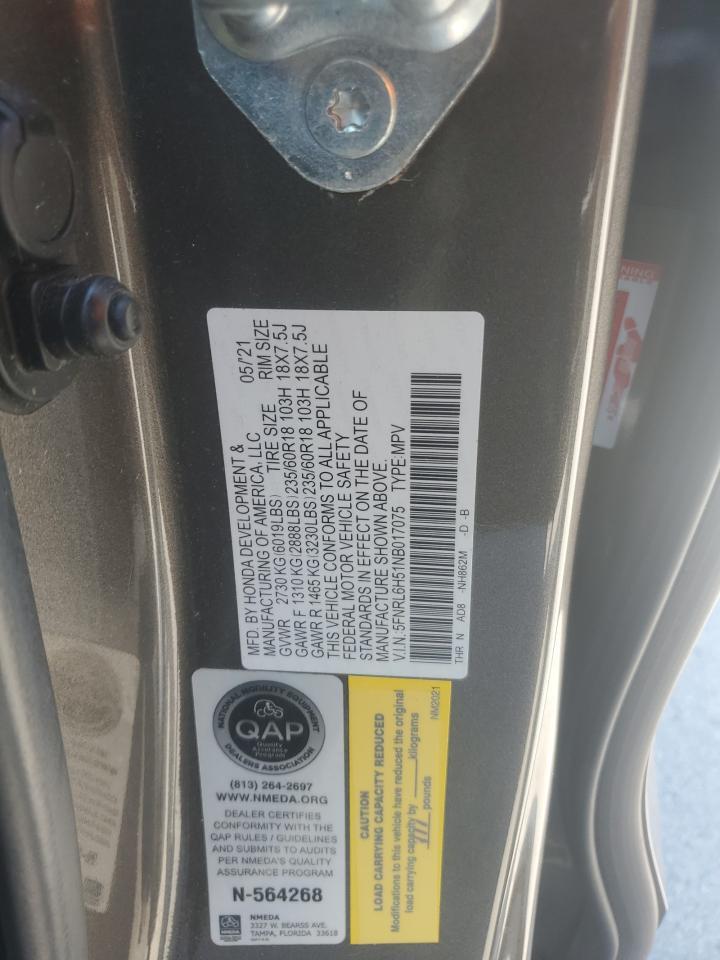 2022 HONDA ODYSSEY
