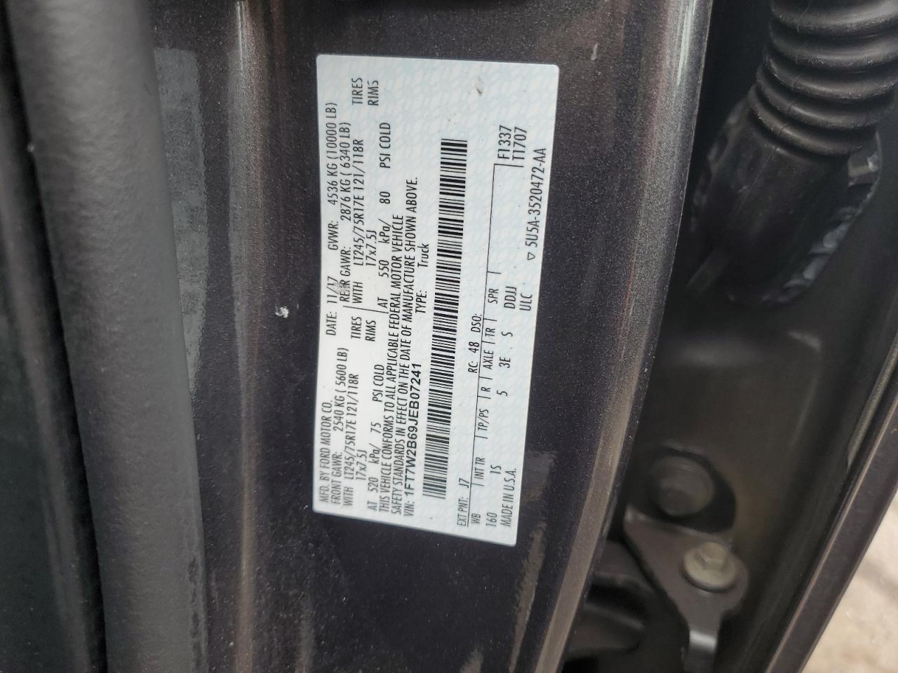 2018 FORD F-250