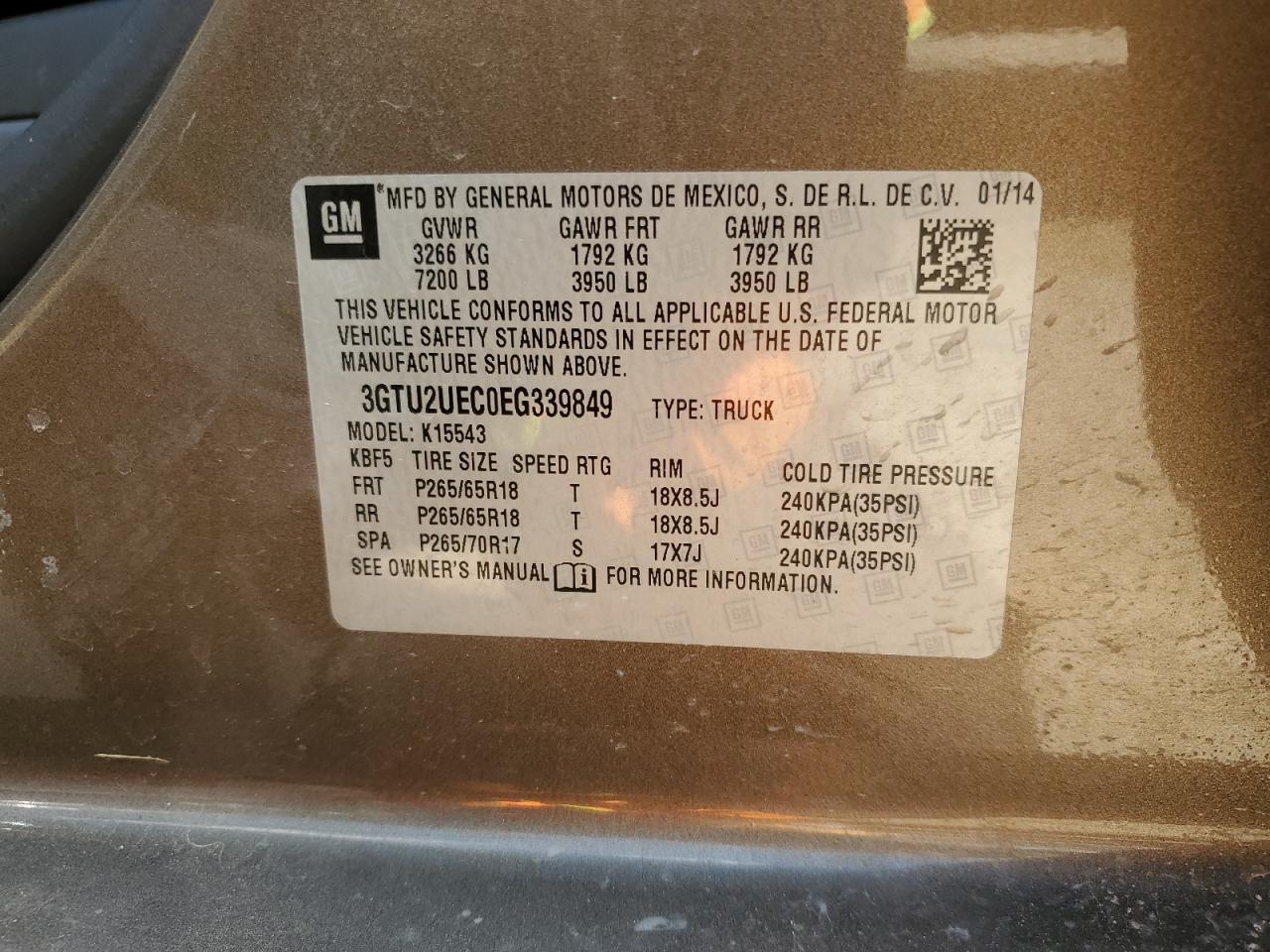 2014 GMC Sierra