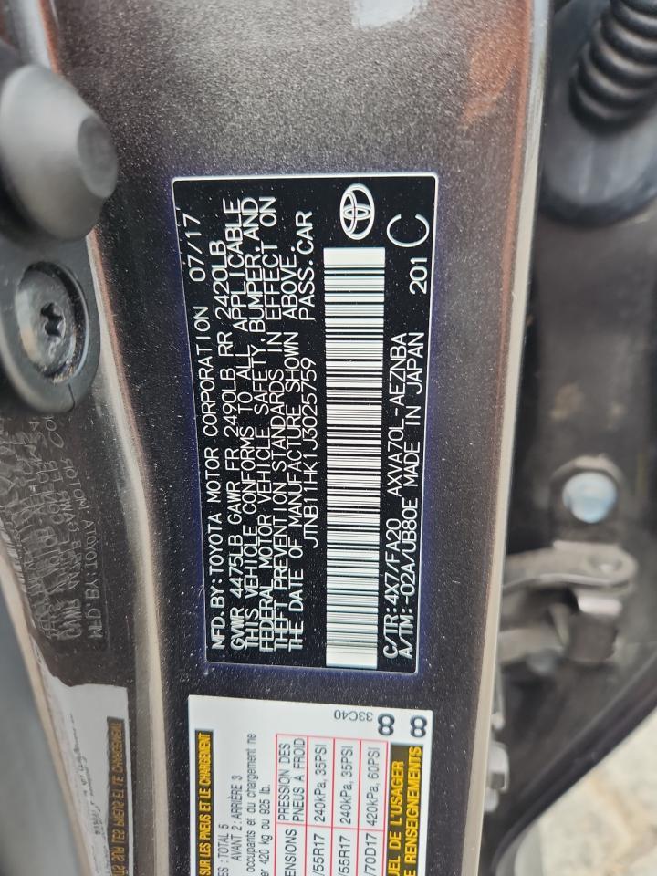2018 TOYOTA CAMRY