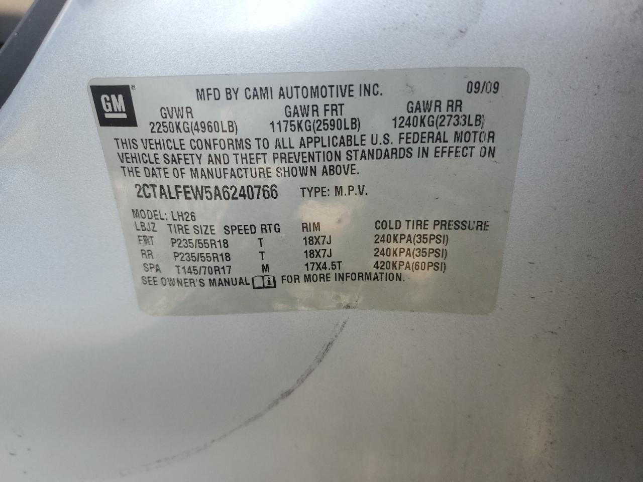 2010 GMC Terrain