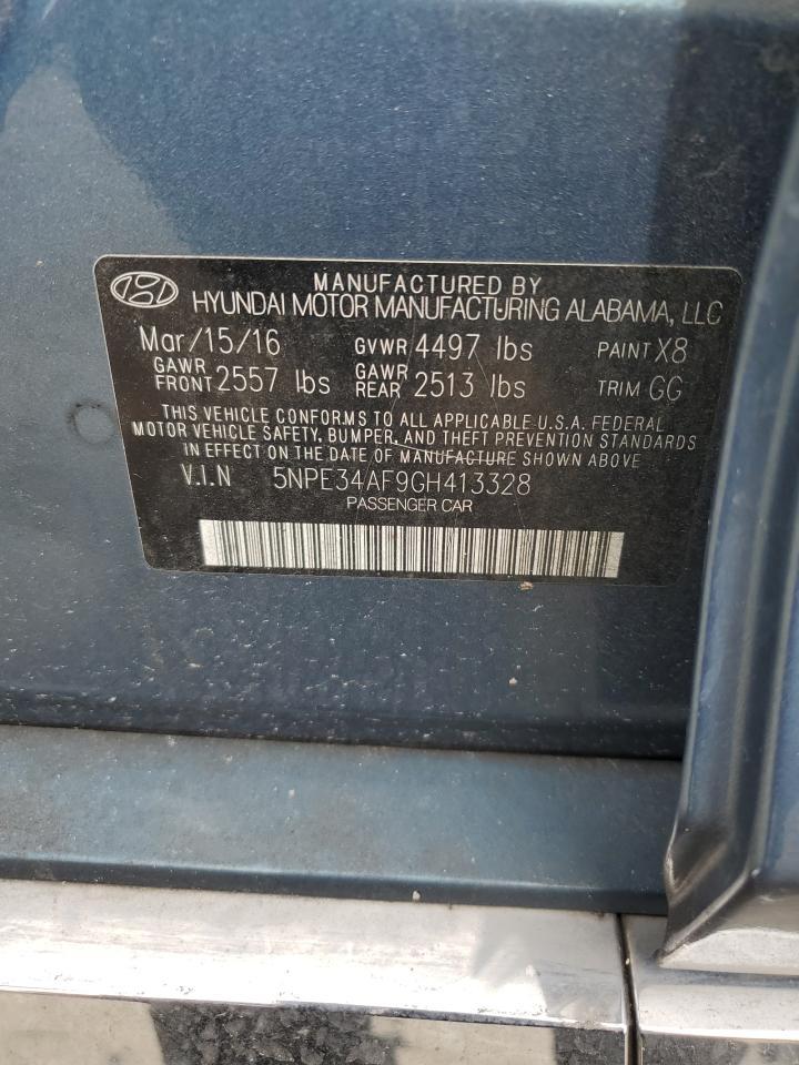 2016 HYUNDAI SONATA