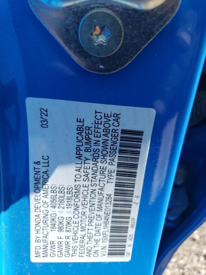 2022 HONDA CIVIC