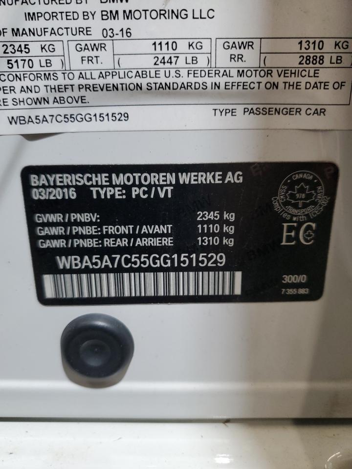 2016 BMW 5 series