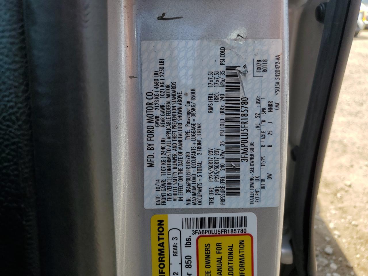 2015 FORD FUSION