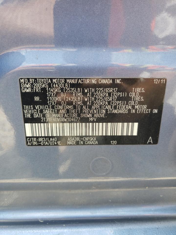 2011 TOYOTA RAV4