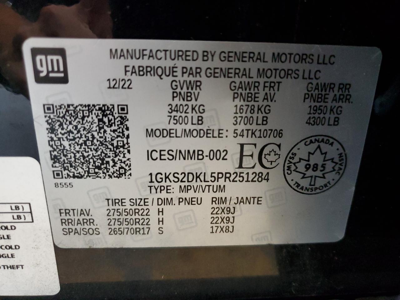 2023 GMC Yukon