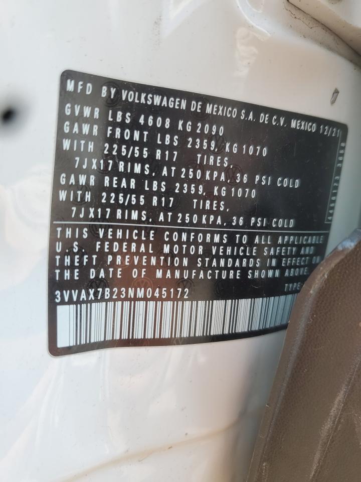 2022 VOLKSWAGEN Taos