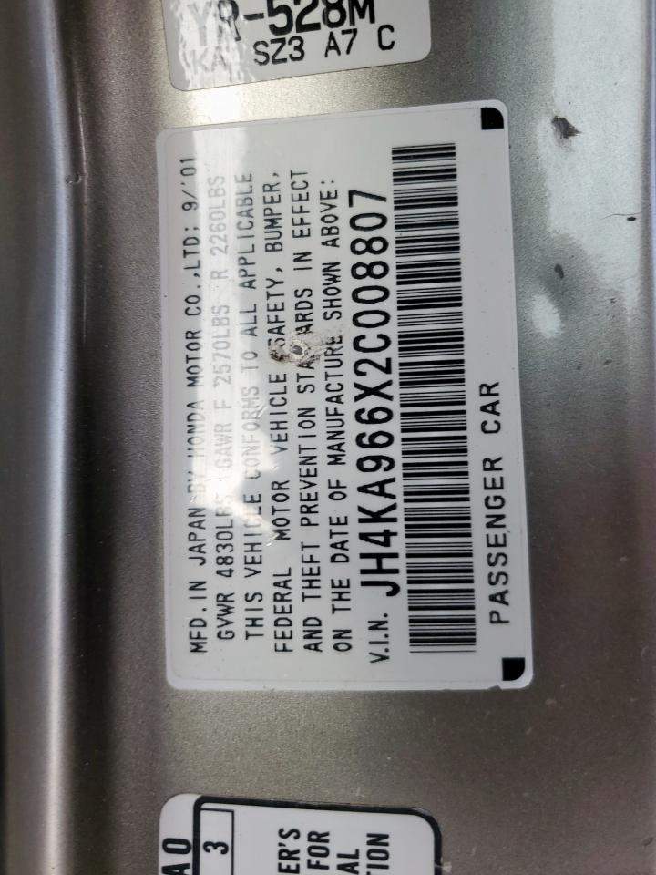 2002 ACURA RL
