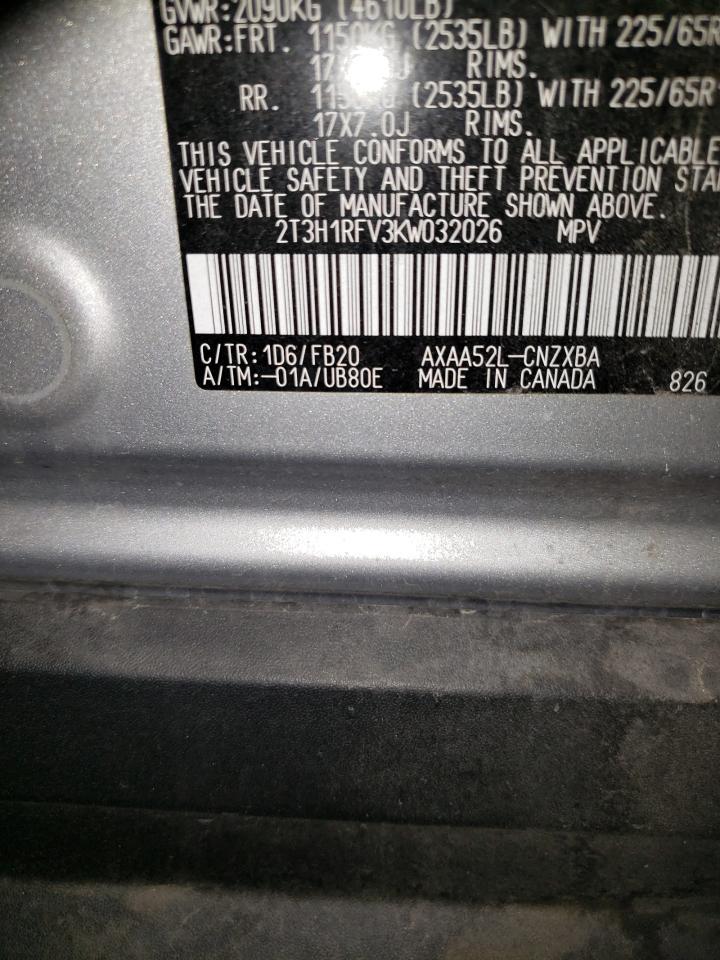2019 TOYOTA RAV4