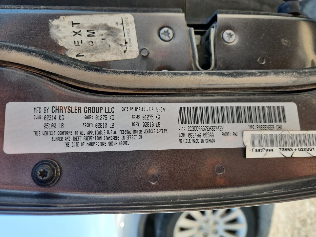 2014 CHRYSLER 300