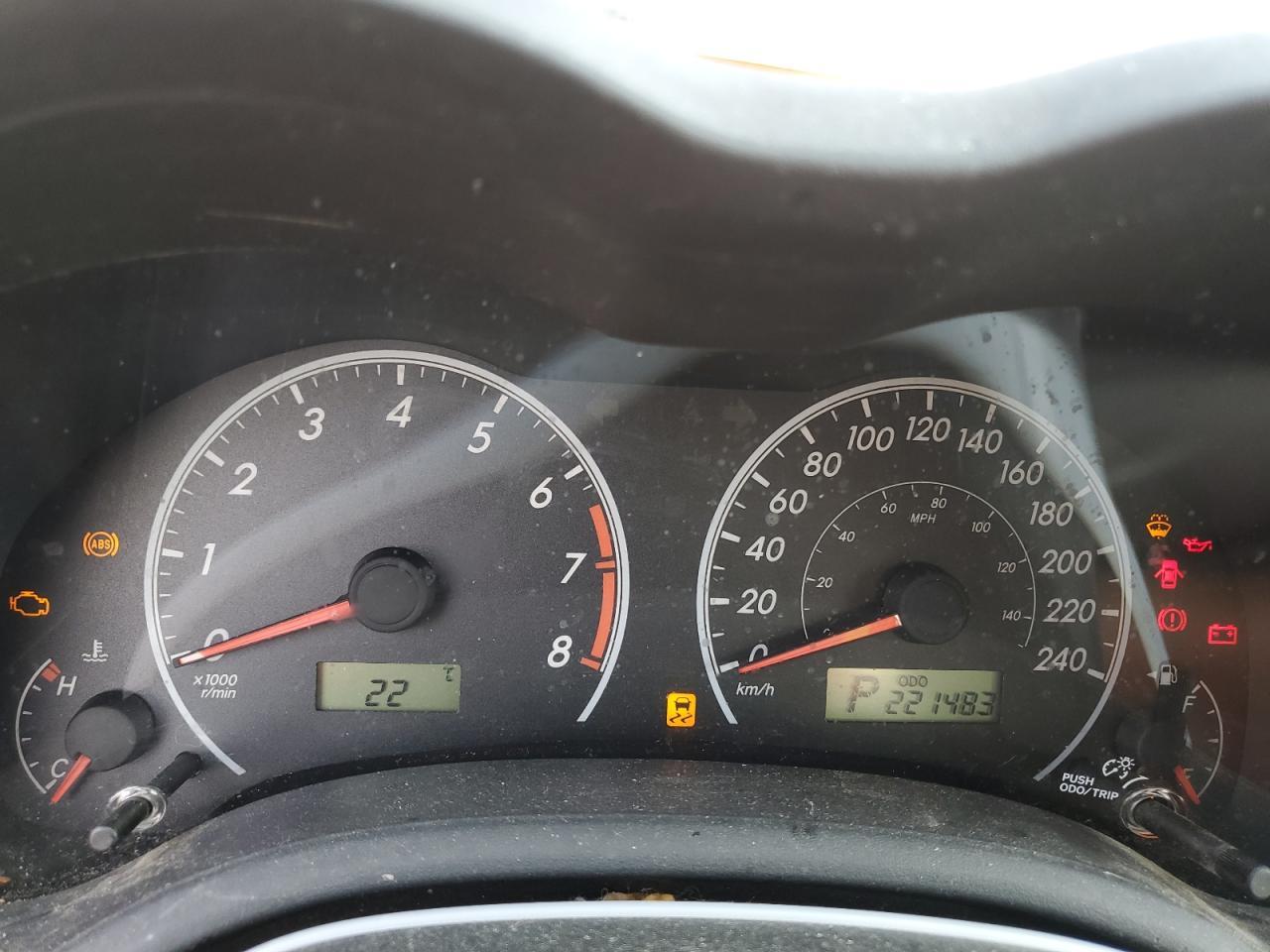 2012 TOYOTA COROLLA