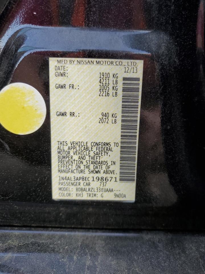 2014 NISSAN ALTIMA
