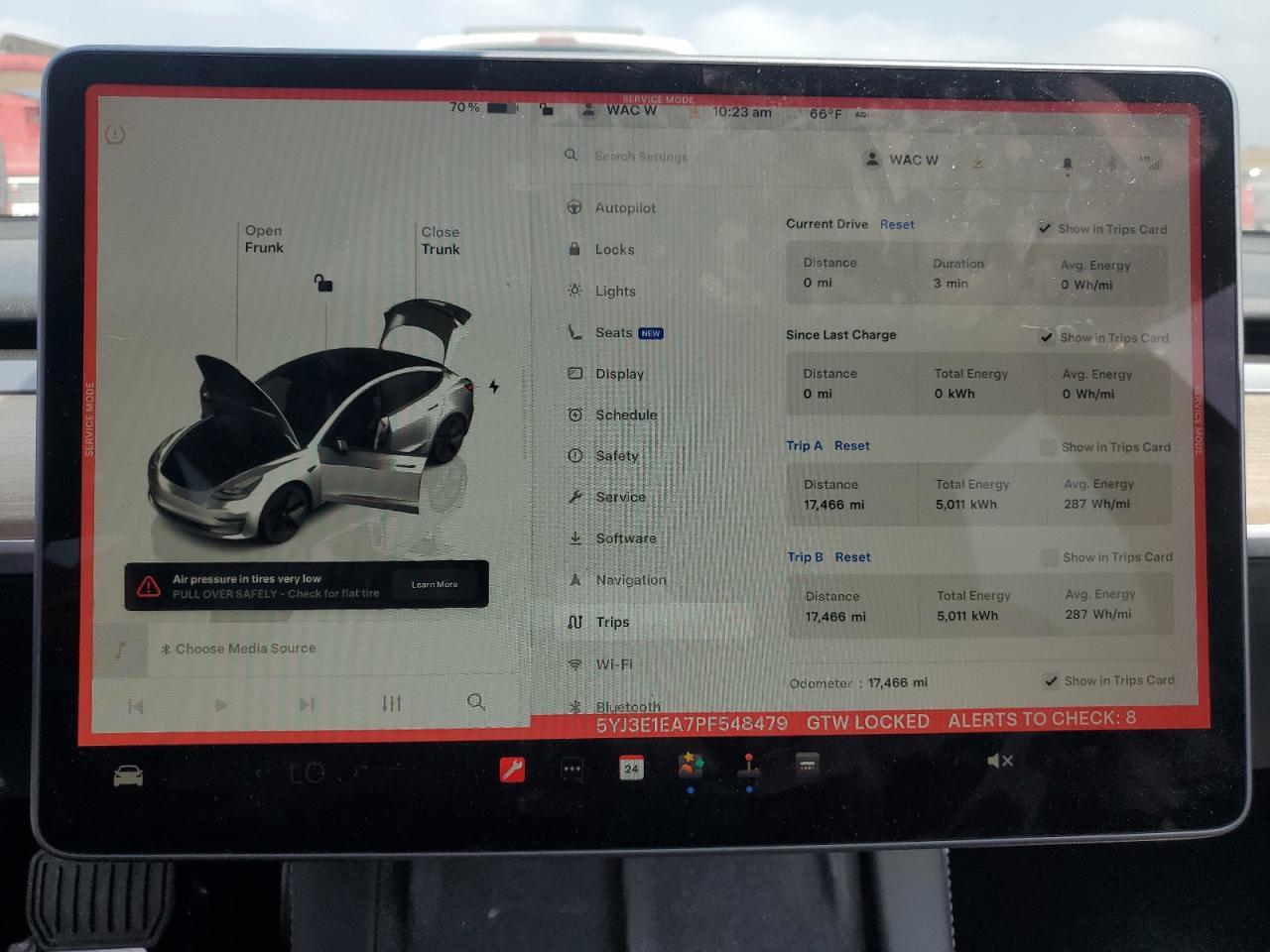 2023 TESLA MODEL 3