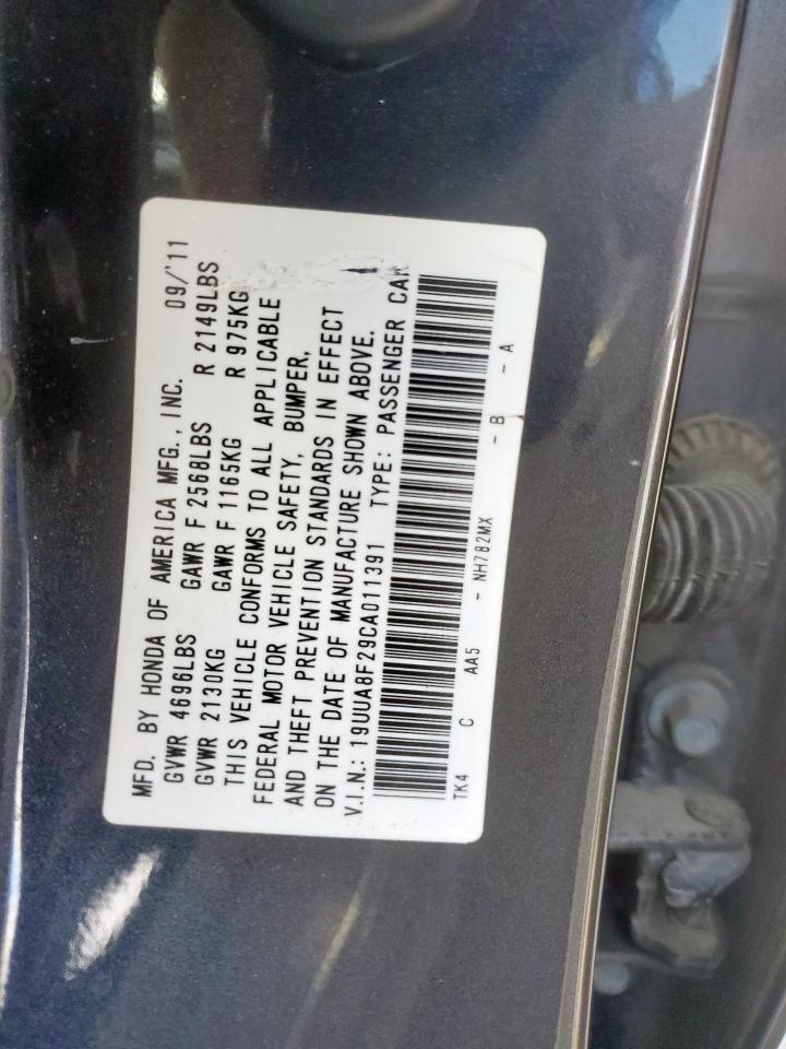2012 ACURA TL