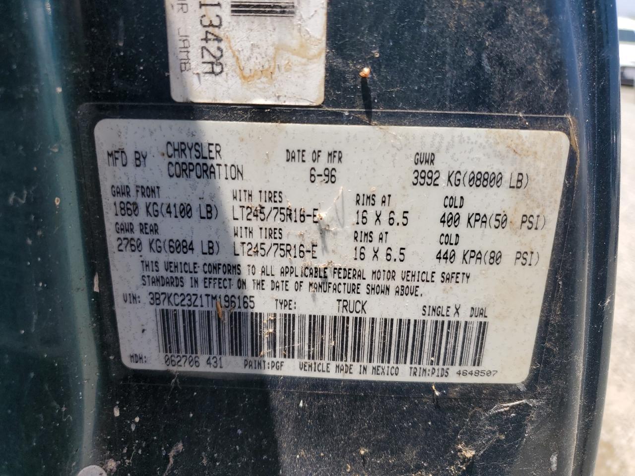 1996 DODGE Ram 2500