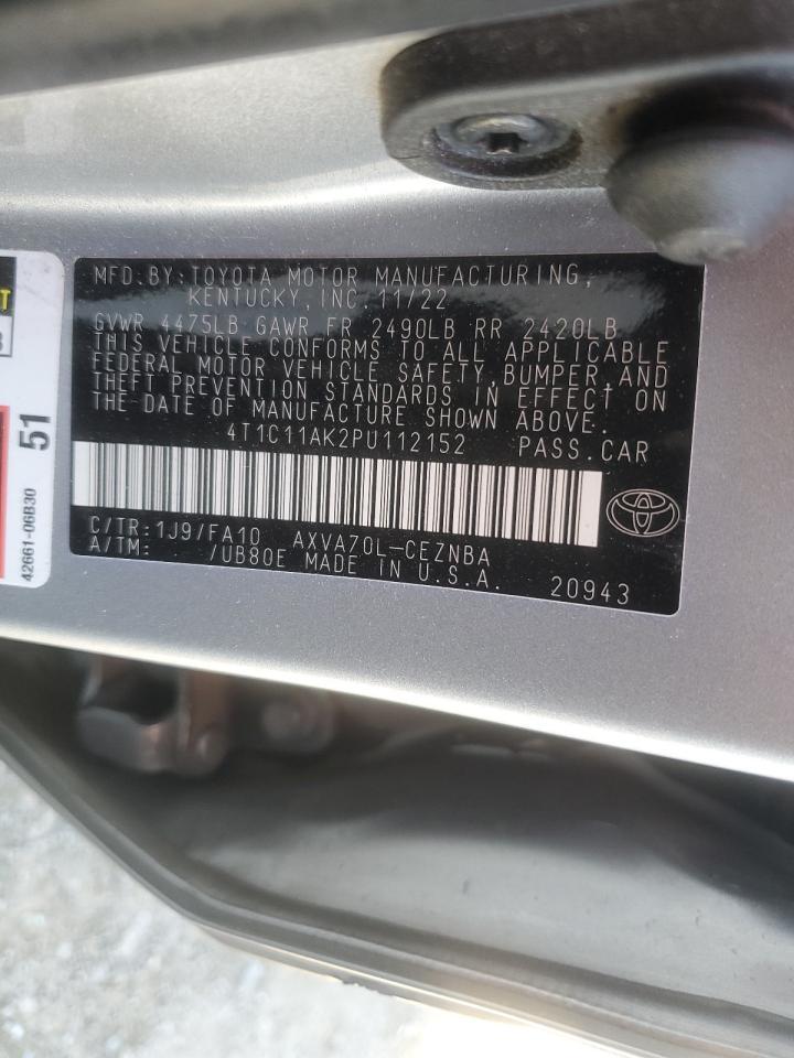 2023 TOYOTA CAMRY
