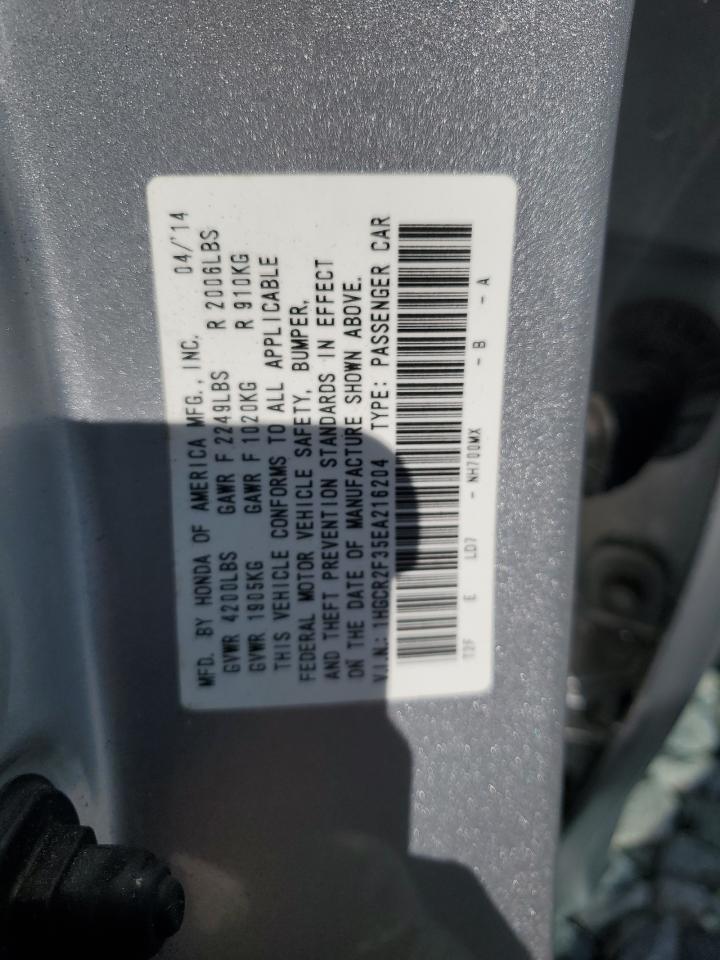 2014 HONDA ACCORD