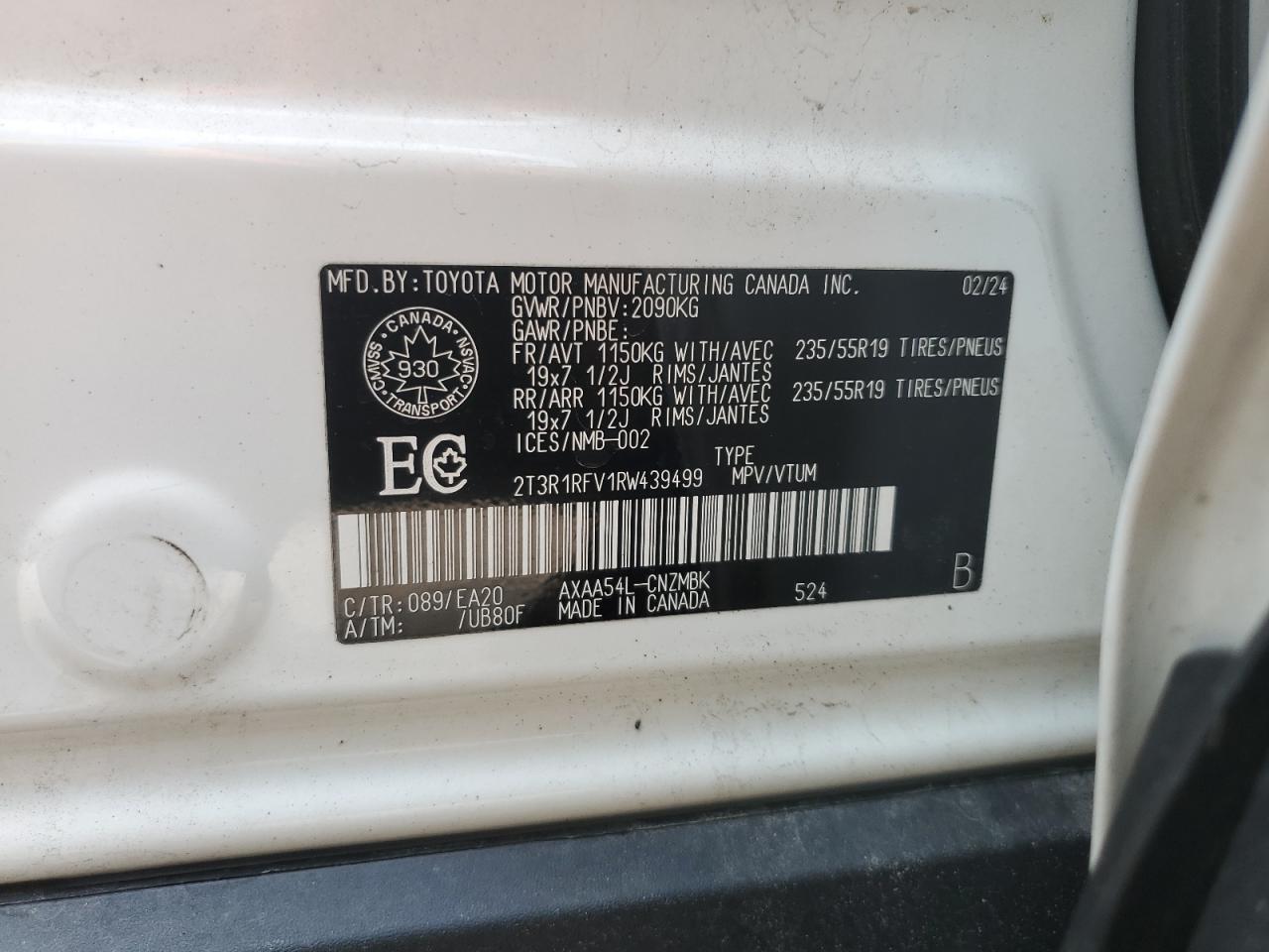 2024 TOYOTA RAV4