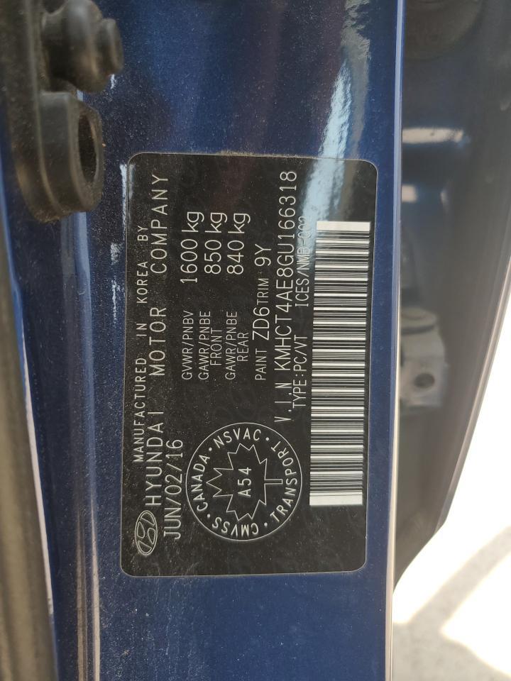 2016 HYUNDAI ACCENT