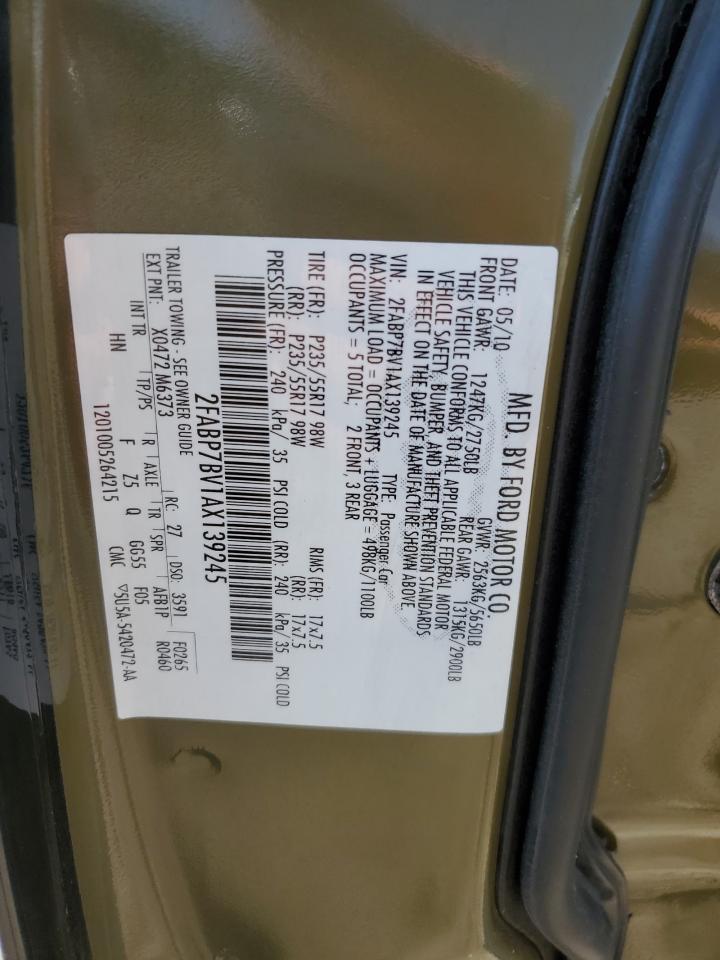 2010 FORD Crown Victoria