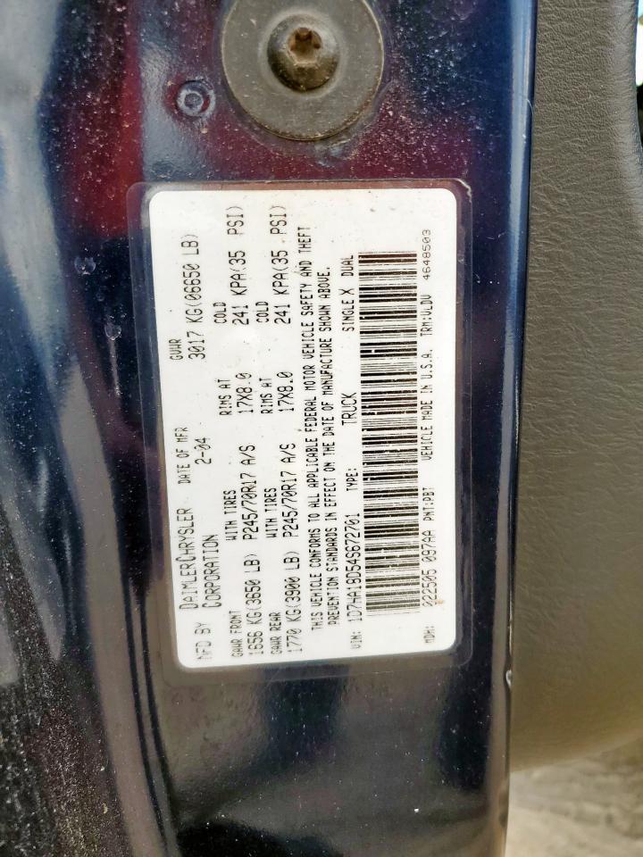 2004 DODGE RAM 1500
