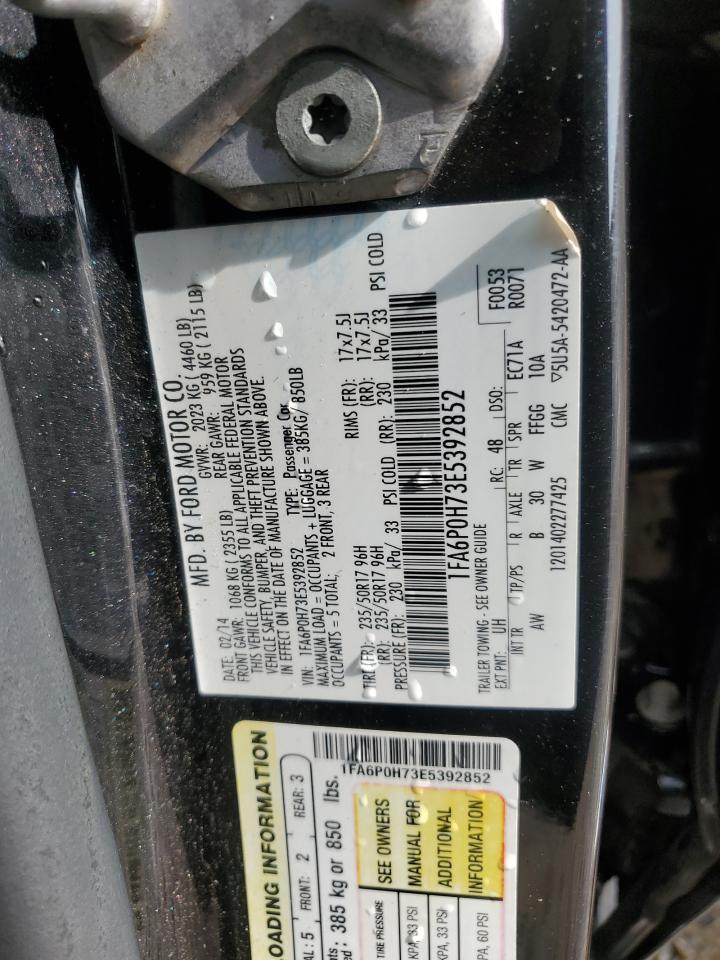 2014 FORD FUSION