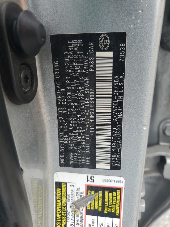 2018 TOYOTA CAMRY
