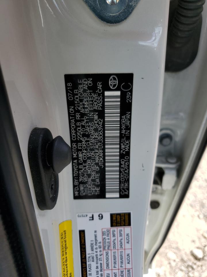 2018 TOYOTA PRIUS