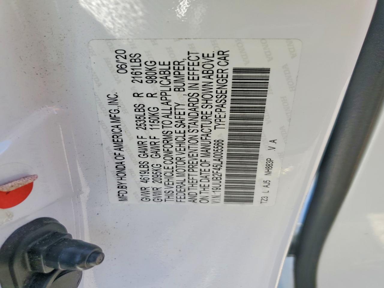 2020 ACURA TLX