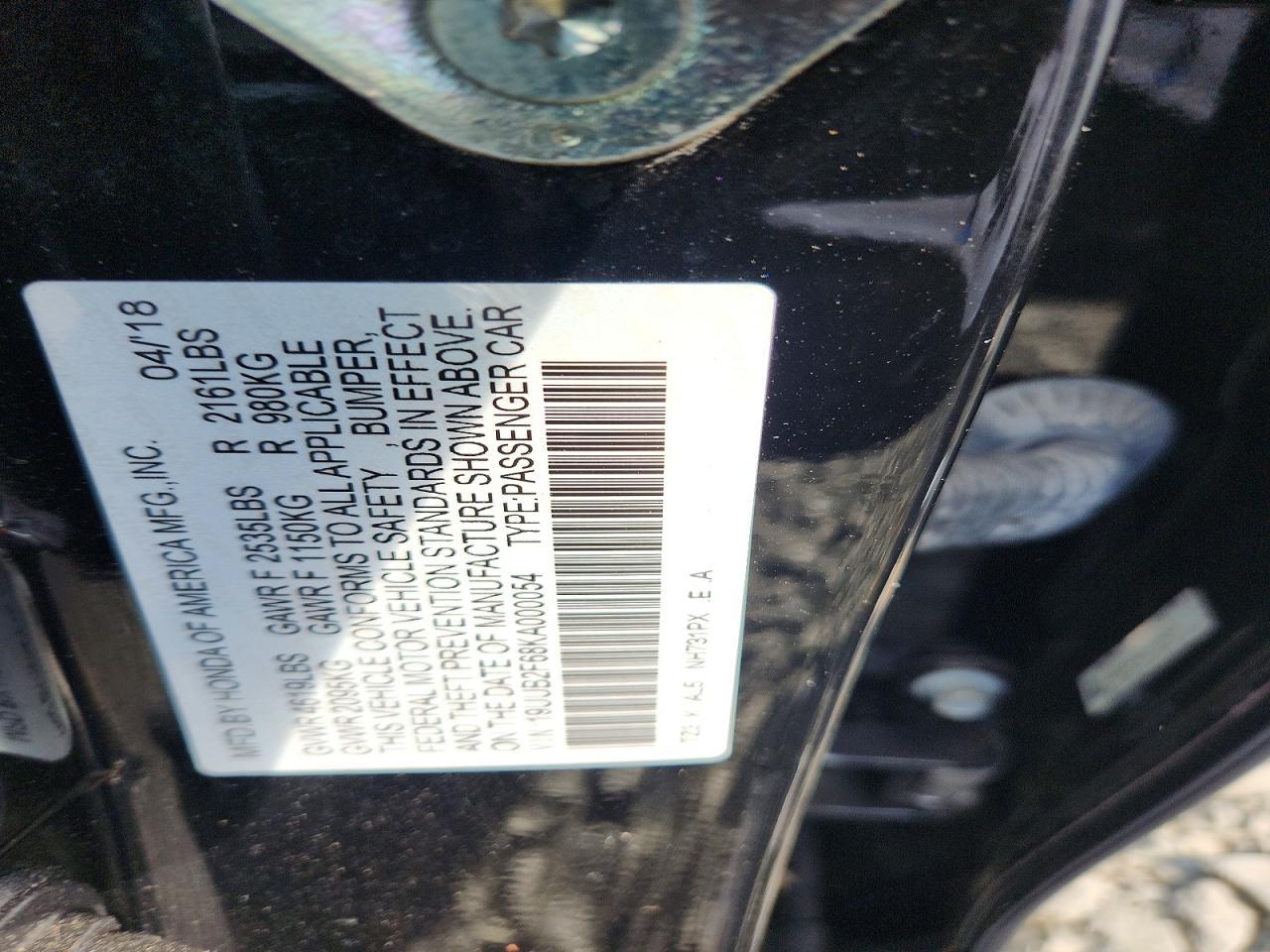 2019 ACURA TLX
