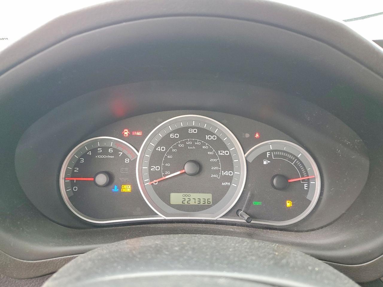 2008 SUBARU IMPREZA