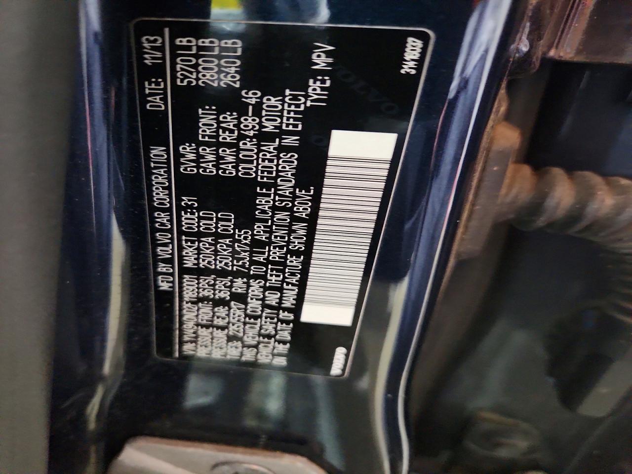 2015 VOLVO XC70