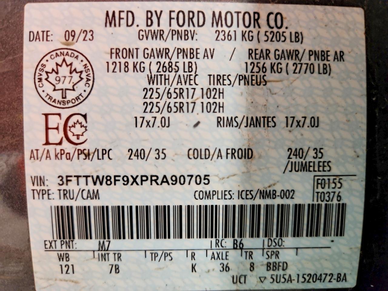 2023 FORD Maverick