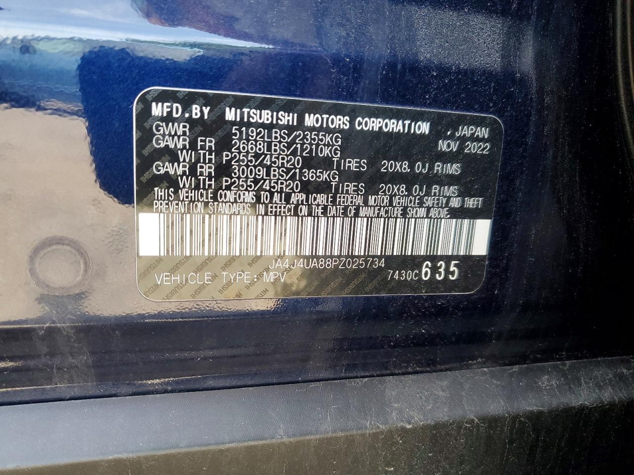 2023 MITSUBISHI outlander
