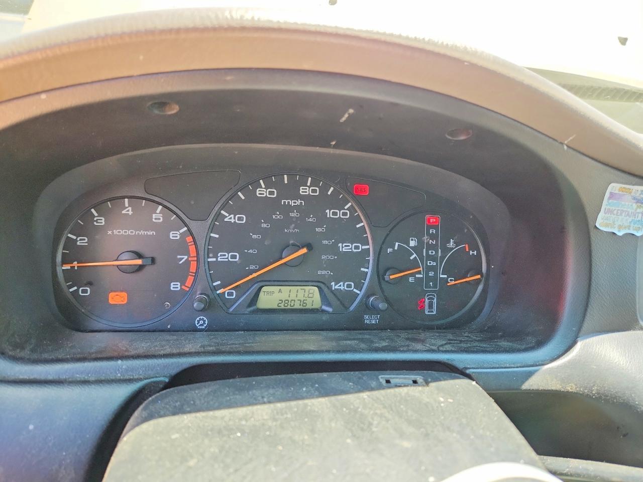 2002 HONDA ODYSSEY