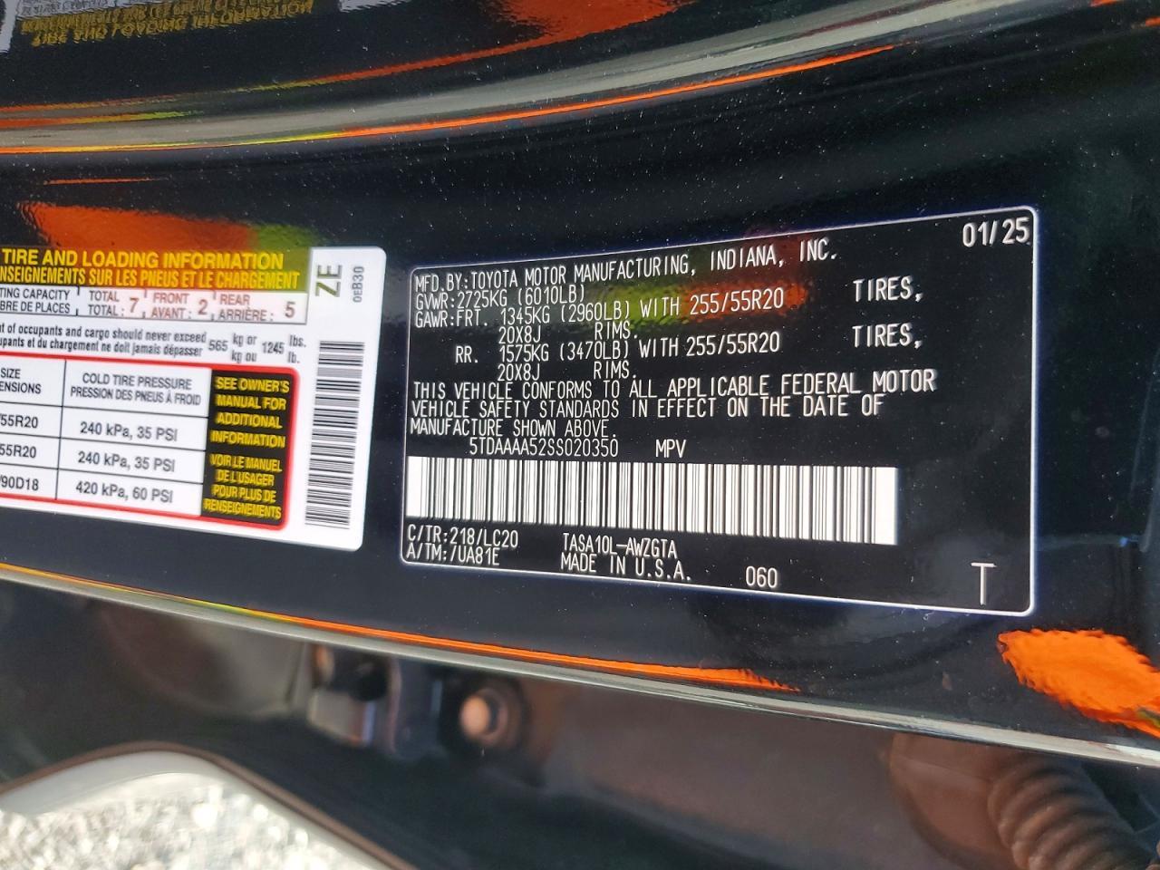 2025 TOYOTA HIGHLANDER