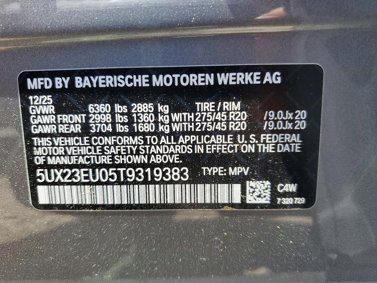 2026 BMW X5