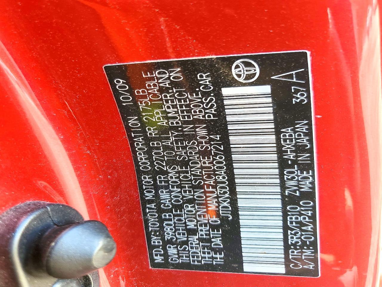 2010 TOYOTA PRIUS