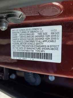 2022 HONDA PILOT