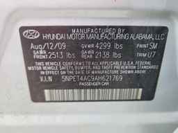2010 HYUNDAI SONATA