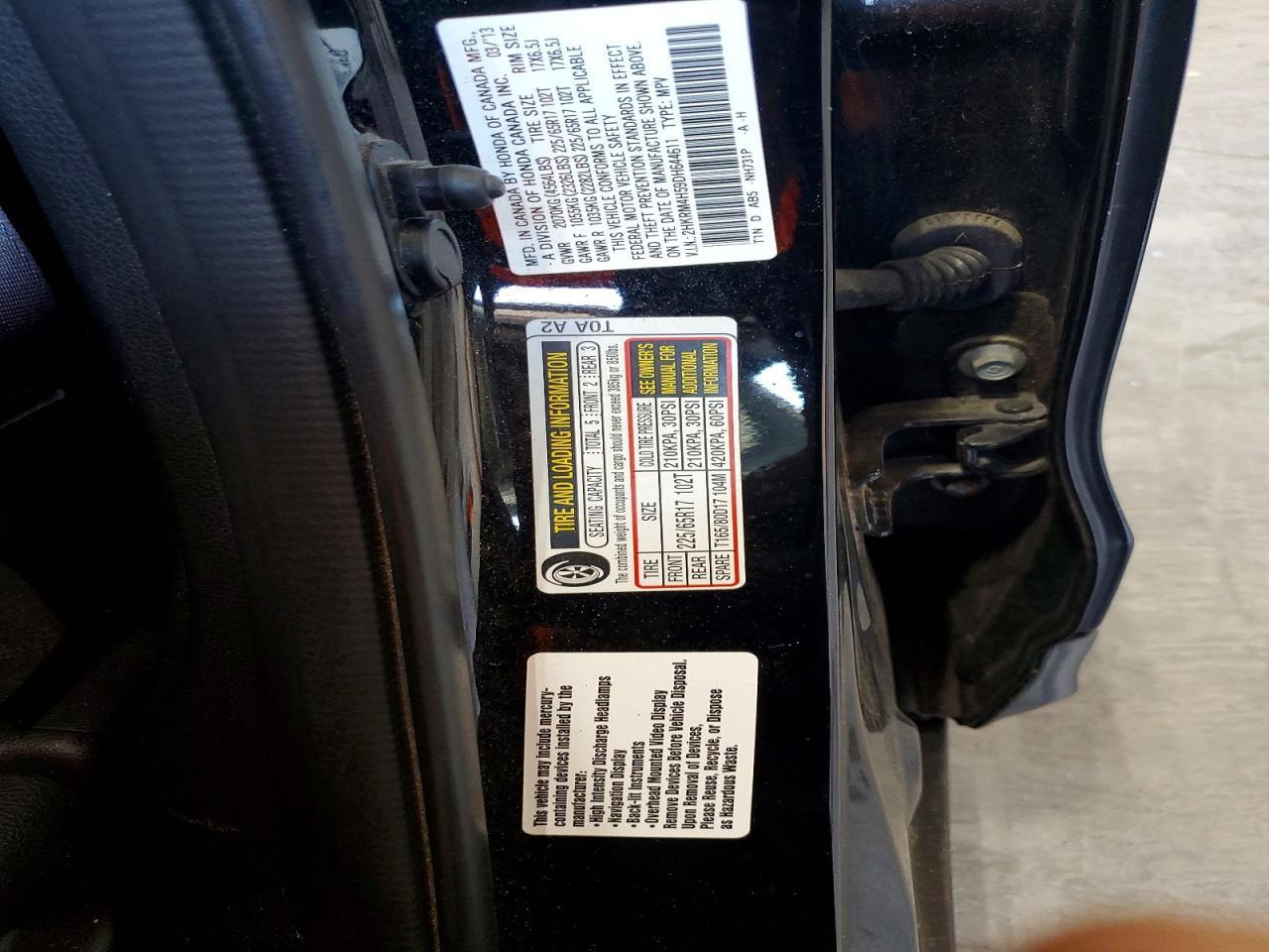 2013 HONDA CR-V