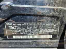2012 HYUNDAI SONATA