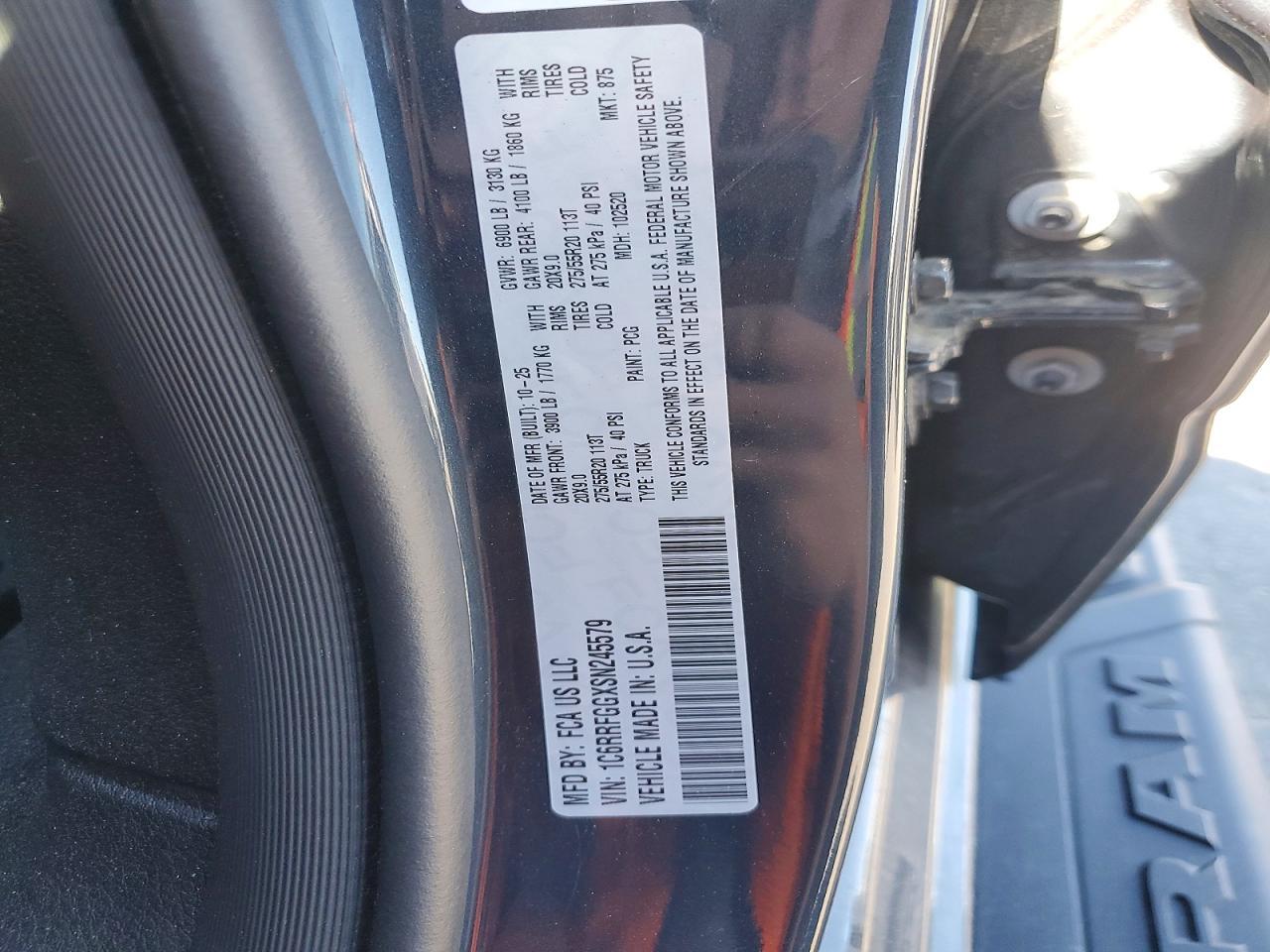 2025 RAM 1500