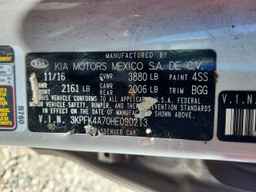 2017 KIA FORTE