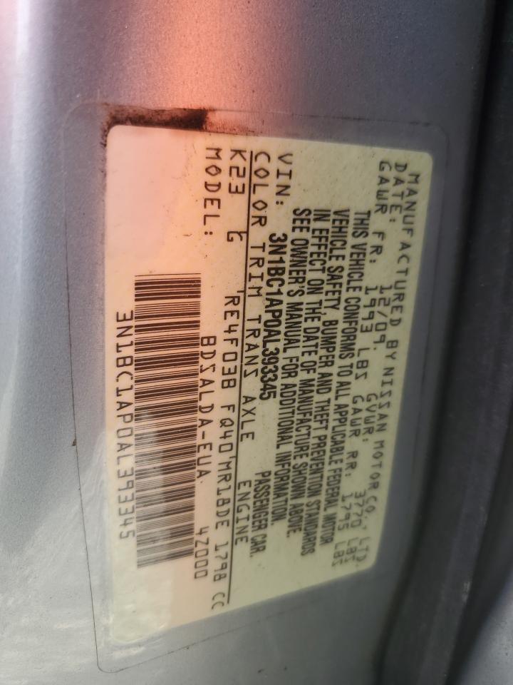 2010 NISSAN VERSA