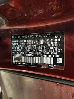 2017 HONDA ACCORD